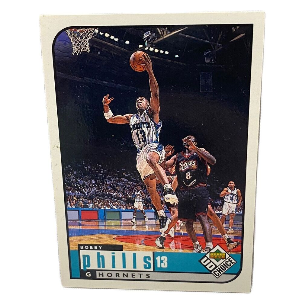 1998-99 Upper Deck Card Choice Choice Reserve #16 Bobby Phills Charlotte Hornets